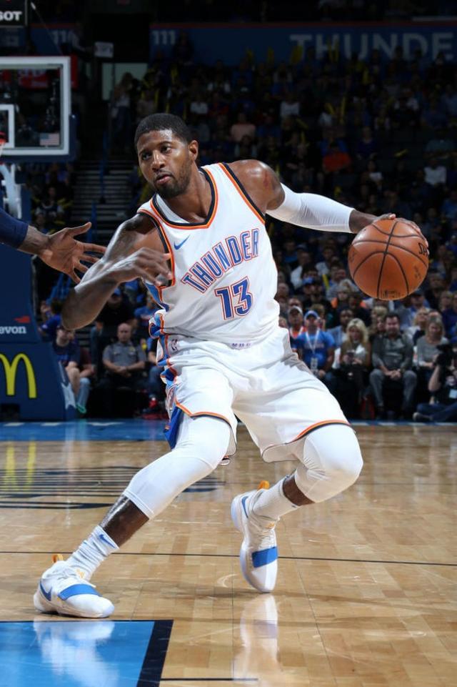 NBA常规赛球鞋上脚精选之10.23：威少还是酷爱AJ30.5
