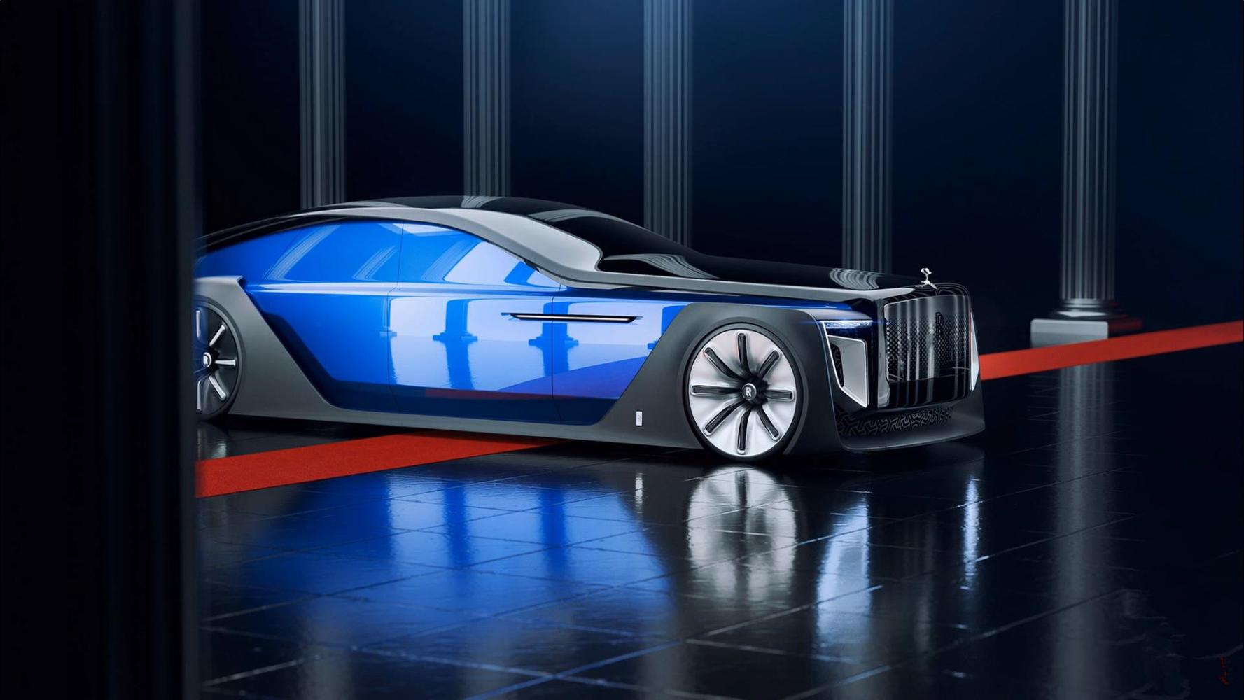 劳斯莱斯概念汽车,锂电池驱动科幻感十足售价千万能否买到