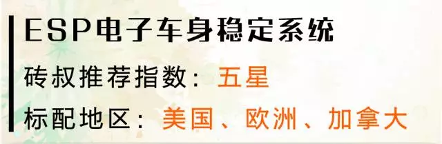 曝光!这些国外标配的安全配置,当心你的车上没有!