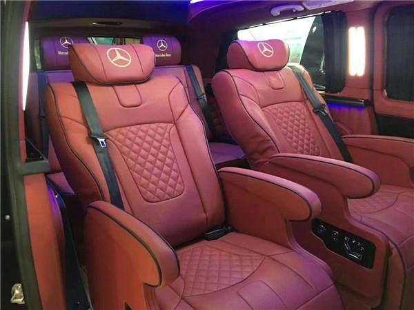 奔驰V260L终结埃尔法,陆地头等舱,带1米4大床,豪华度堪比S级