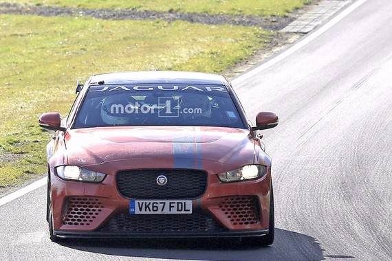 捷豹XE SV Project 8谍照 搭5.0T发动机