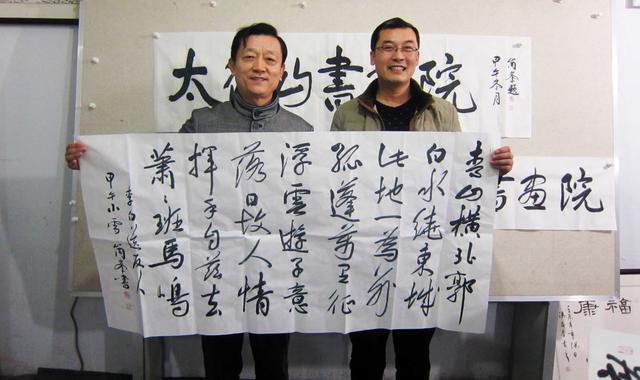 陈茂才是河北的文化名人之一,亦是河北文艺界德艺双馨的书法家.
