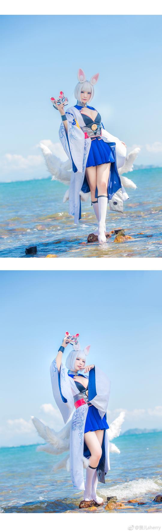 碧蓝航线cosplay出镜贤儿sherry