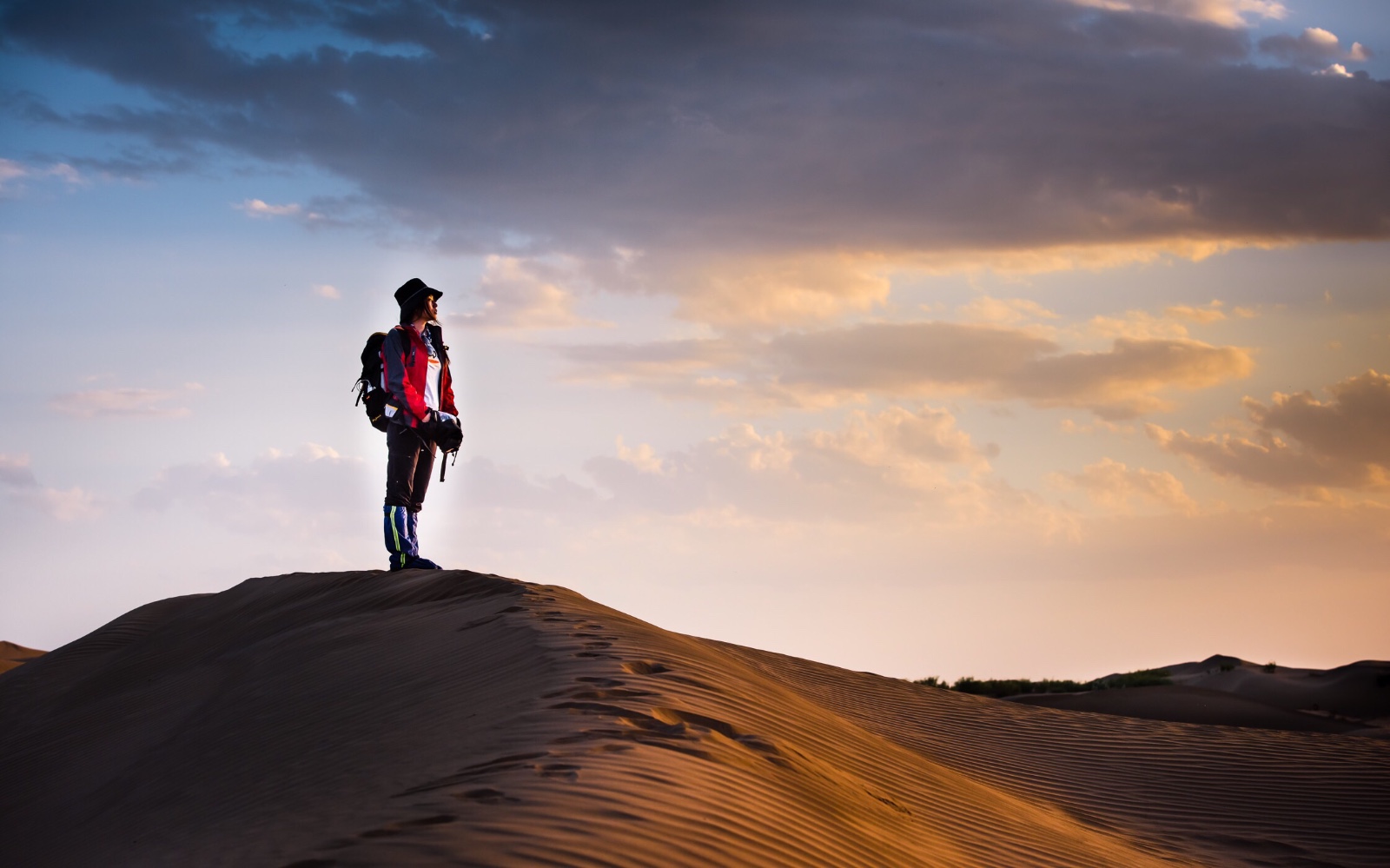 库布齐-大沙漠，小足迹_新浪看点