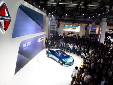 宝沃概念车亮相法兰克福车展 BX7 TS开启欧洲限量预售