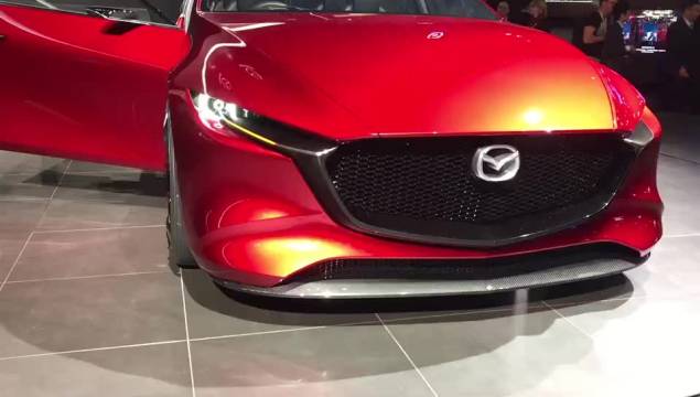 马自达在2017东京车展上发布了魁（Kai）概念车