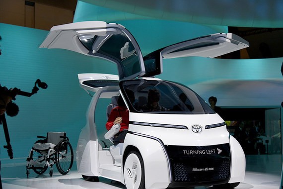 2017东京车展 丰田展示CONCEPT-爱i Ride