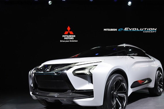 2017东京车展 三菱e-Evolution概念车