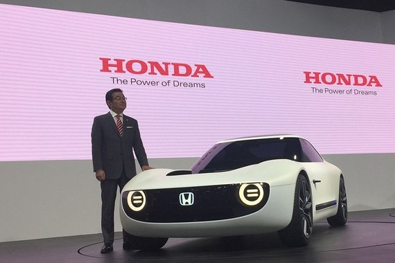 2017东京车展 本田发布Sports EV概念车