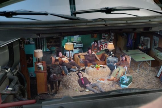 车子熄火了怎么办，日产这支广告开了个可爱的脑洞