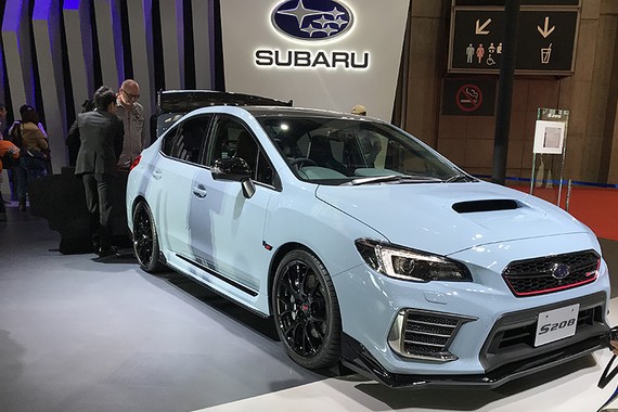 东京车展 斯巴鲁WRX STI S208正式亮相