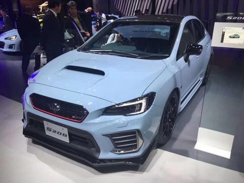 斯巴鲁WRX STI S208亮相东京车展 限量450辆
