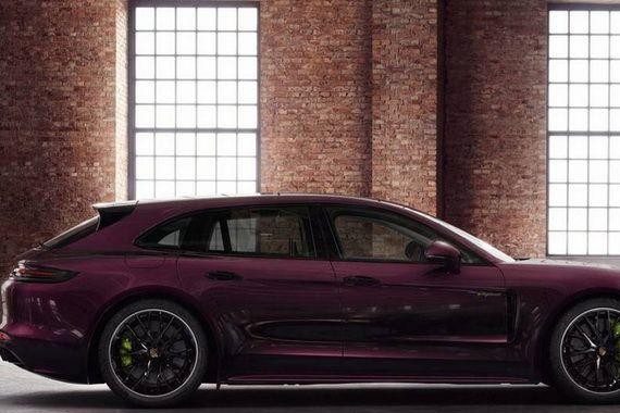 还可以个性化定制 Panamera Turbo S E-Hybrid推紫水晶版