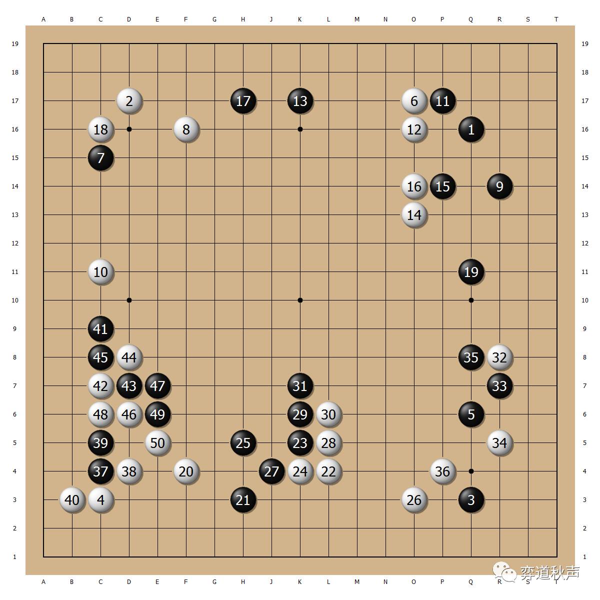 华山围棋大会决赛周睿羊力挫柯洁 多图棋谱详解