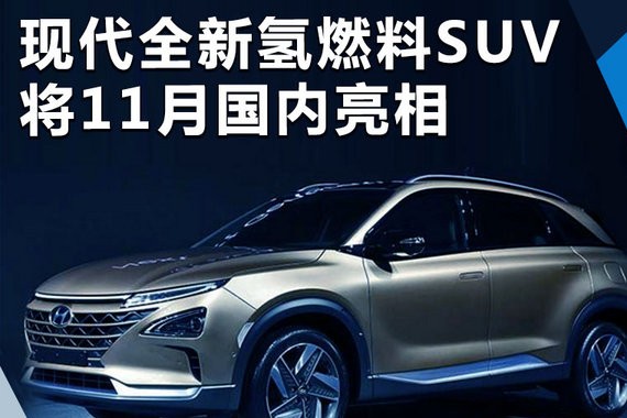现代全新氢燃料SUV 11月亮相 续航超Model X