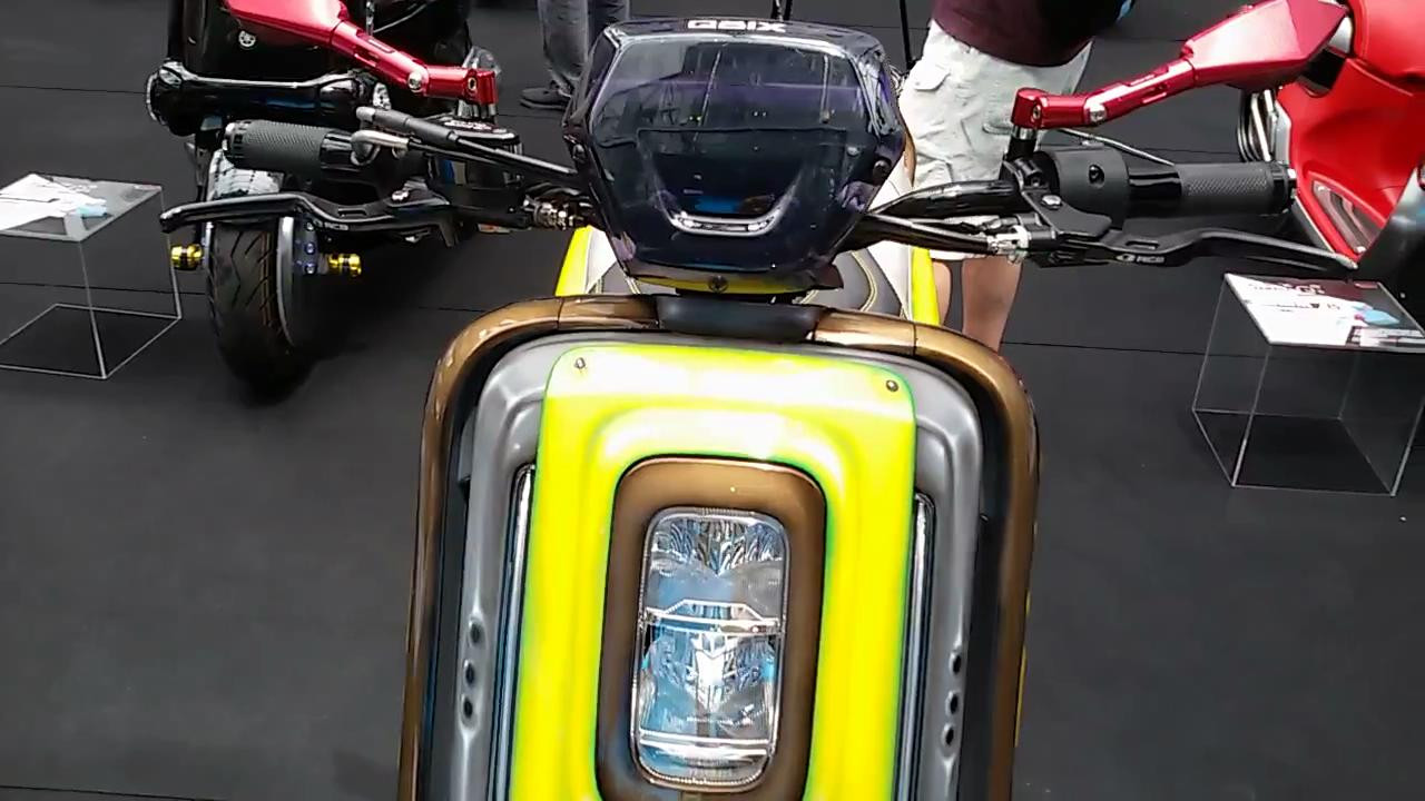 女人都喜欢的踏板,2017雅马哈新款踏板QBIX1