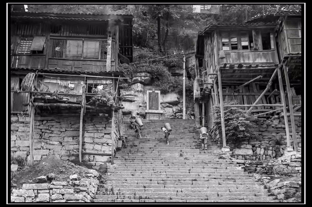 沿河土家族自治县20年前的照片《老沿河》图集