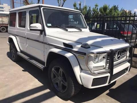 2017款奔驰G550美规版强悍越野方楞车行外观大气强力推荐