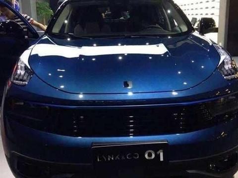 领克01新车实拍, 内饰奢华不输宝马, 大空间大尺寸, 16万起成爆款