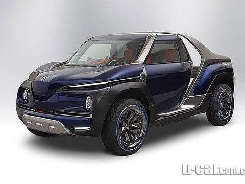 太有才，以为是丰田的新车，原来是摩托车厂的杰作