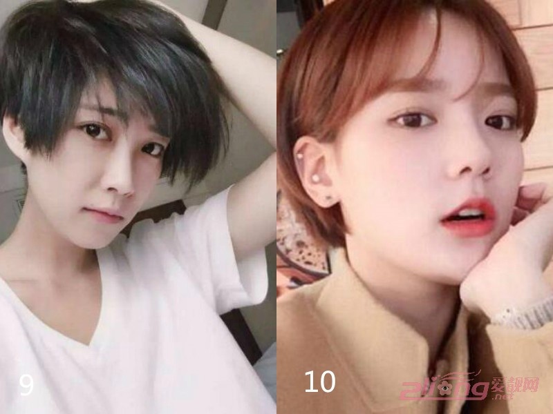 韩式齐耳短发发型,剪这些短发能美上天