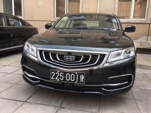 博瑞成为使馆专用车, 得到外观认可, 抢了奔驰风头