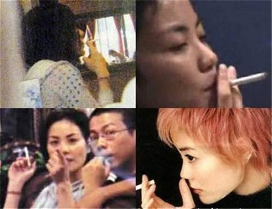 俞飞鸿吸烟相当美艳 而她抽烟让人看着厌恶