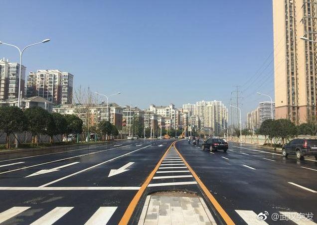 武汉后湖片区又通两条路 周边10万人出行更加方便