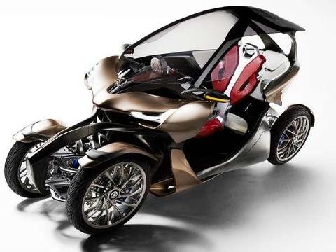 东京车展雅马哈亮相新科技四轮摩托车MWC-4