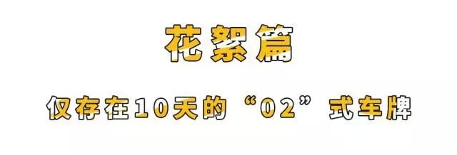 在中国,汽车上路必须要的这块铁片,原来有这么多可吹NB的故事