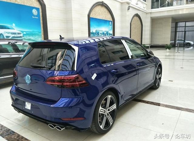 2018款全新高尔夫R到店,320的速度表,仪表盘