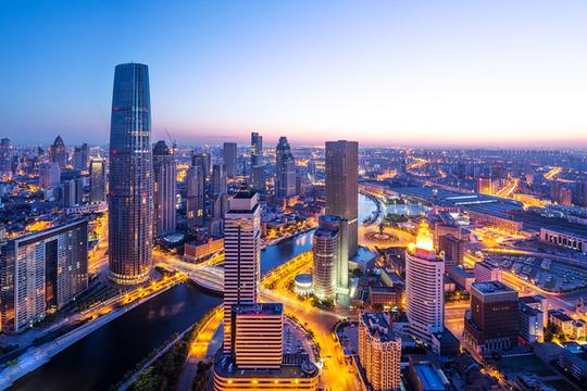 天津城市夜景照明规划:体现城市的多元化!