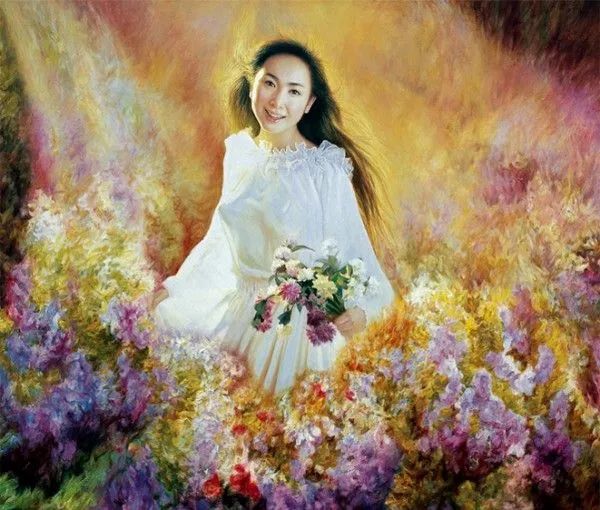 除了给亲生女儿画的裸体，李壮平还画过这些作品