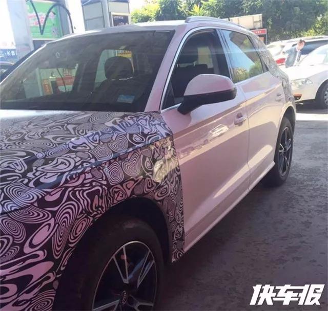 国产奥迪全新Q5L谍照曝光,内饰我给90分!