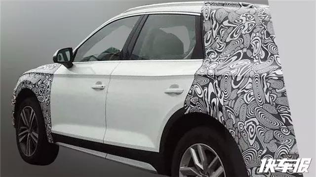 国产奥迪全新Q5L谍照曝光,内饰我给90分!