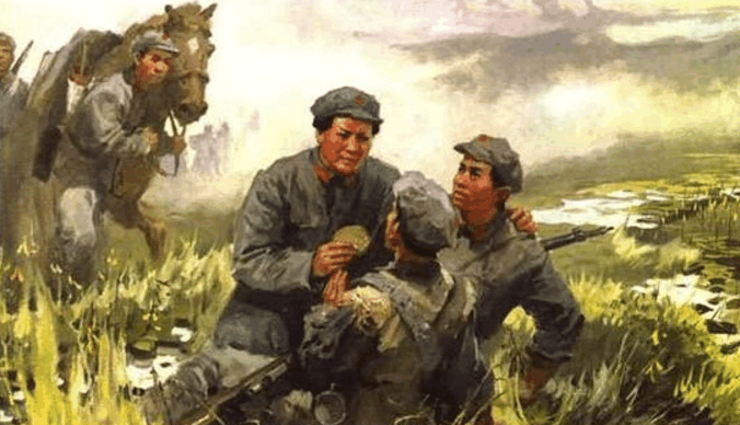 红军过草地有三怕, 个个都能要人命, 女红军皮肤嫩, 最怕这一项