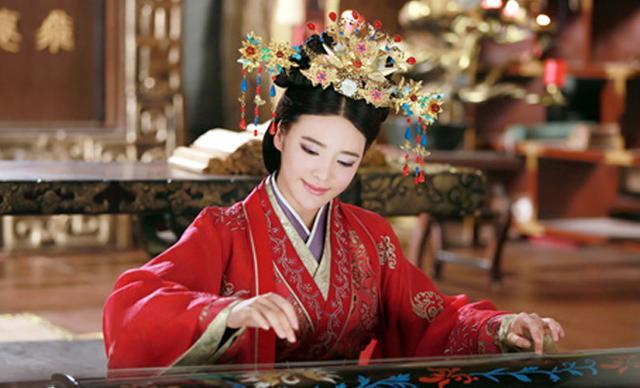 《大汉贤后卫子夫》张璇扮演的是刘彻后宫的李夫人,虽不是重要角色,但