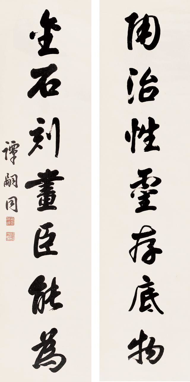 戊戌真君子谭嗣同,书法沉潜北魏,参以汉隶,书作和精神
