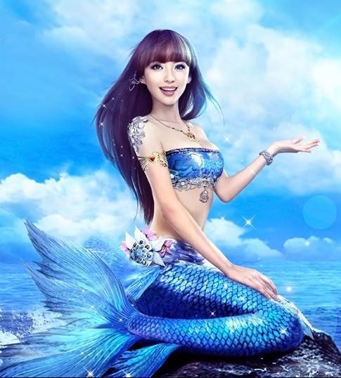 15大女星美人鱼造型,杨颖超美,范冰冰惊艳,只可惜遇上