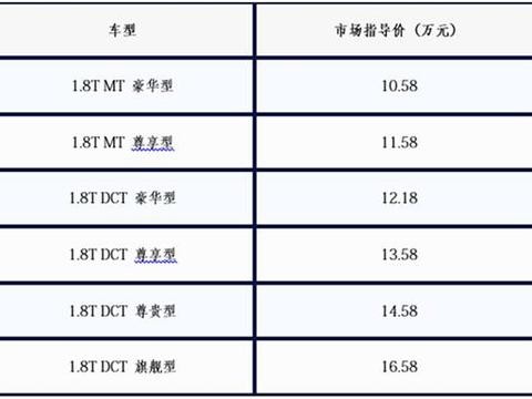 新生代商务领导者座驾 为多元化需求而