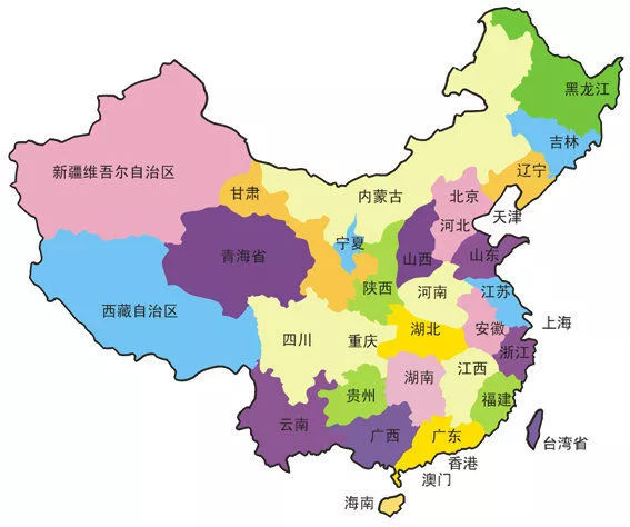 全国各省各地人眼中的“中国地图”，看到这些省份时我笑了