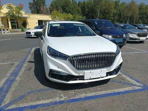 停产场偶遇红旗轿跑H5, 2.0T或16万起售, 果断放弃奥迪A4