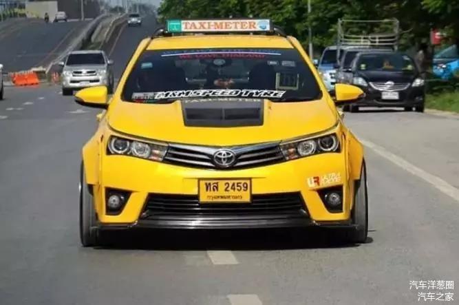 一台家用的卡罗拉也能改得这么帅?!