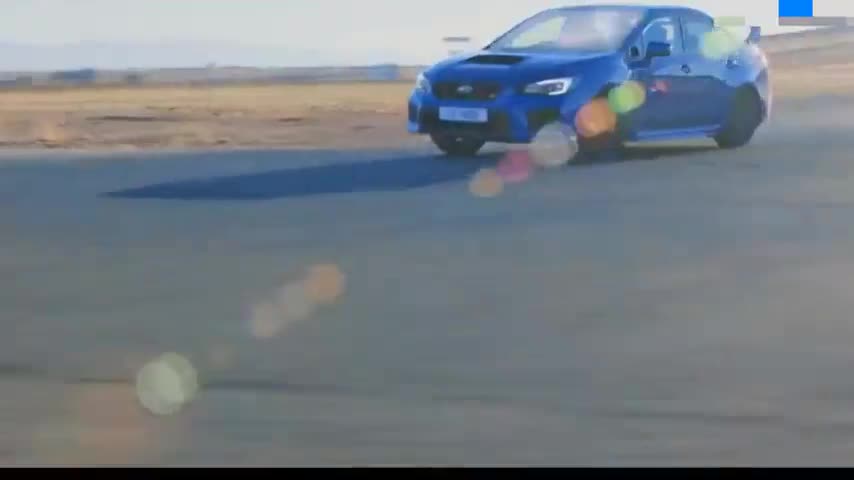 2018斯巴鲁WRX STI 305马力疯狂加速漂移试驾