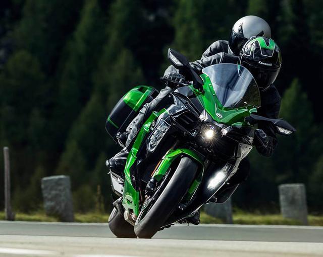 米兰车展川崎发布二代机械增压摩托车2018款