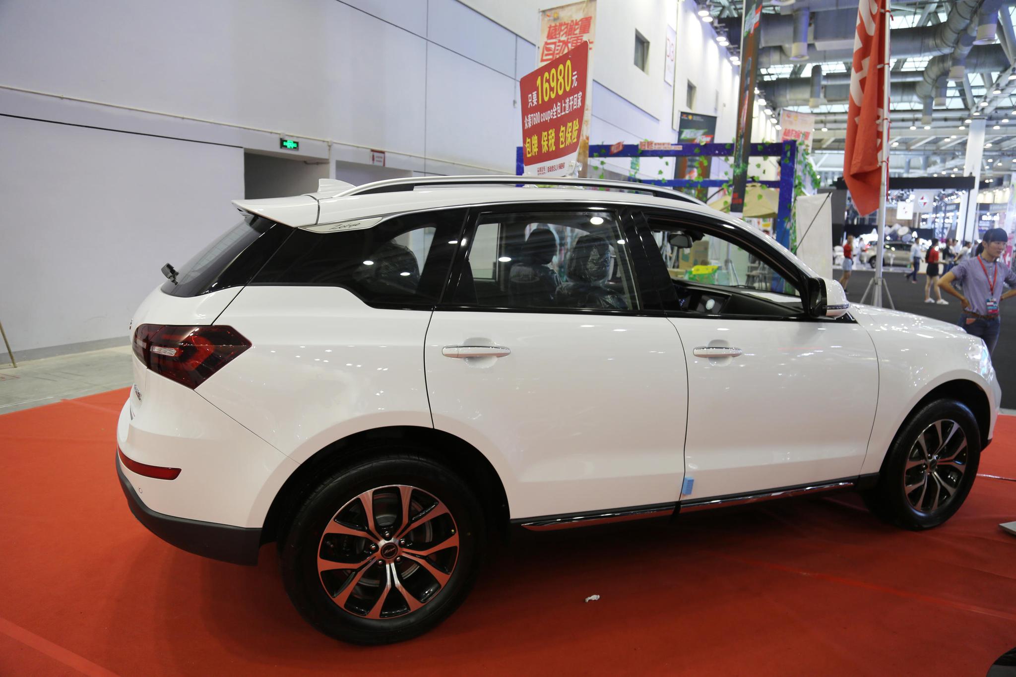 众泰汽车T600 Coupe,10万级别都市酷跑SUV,