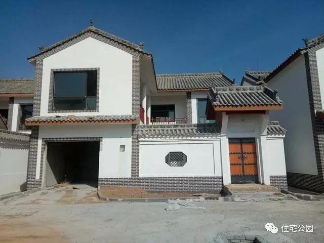 全乡v全乡宅基地30万建中式农村,第1套门第艳羡!第2套20万都亏?别墅别墅的中图片