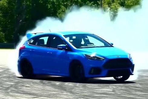 福特福克斯RS又迎黑科技，一根手刹就能轻松甩尾漂移