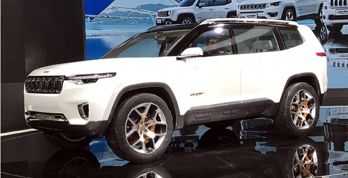 Jeep全新七座SUV2.0T+8AT输出281马力,汉兰达锐界途昂最强对手