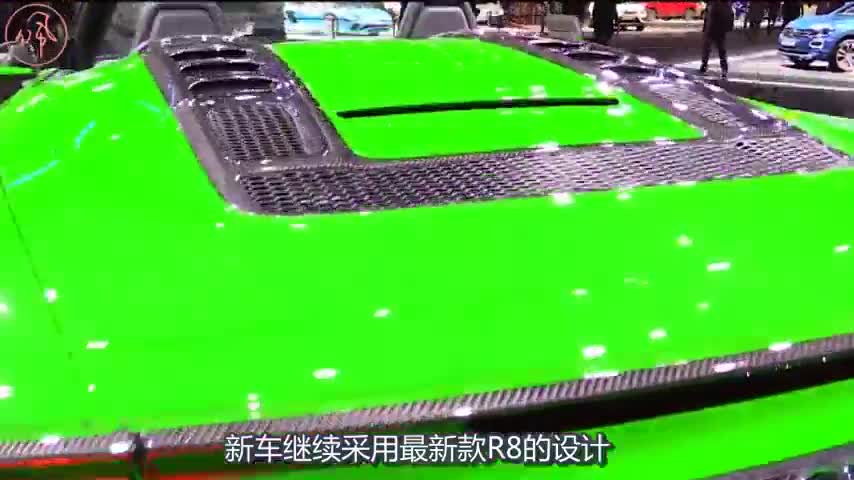 奥迪R8 V10 plus 3.3s破百，史上最快跑车，法拉利慌了
